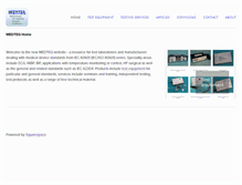 Tablet Screenshot of medteq.net